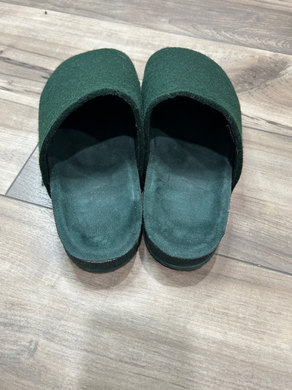 Fulton House Slippers Forest Green Size 11 - Picture 5 of 9